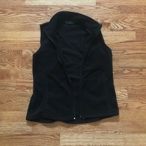 Black Fleece Vest